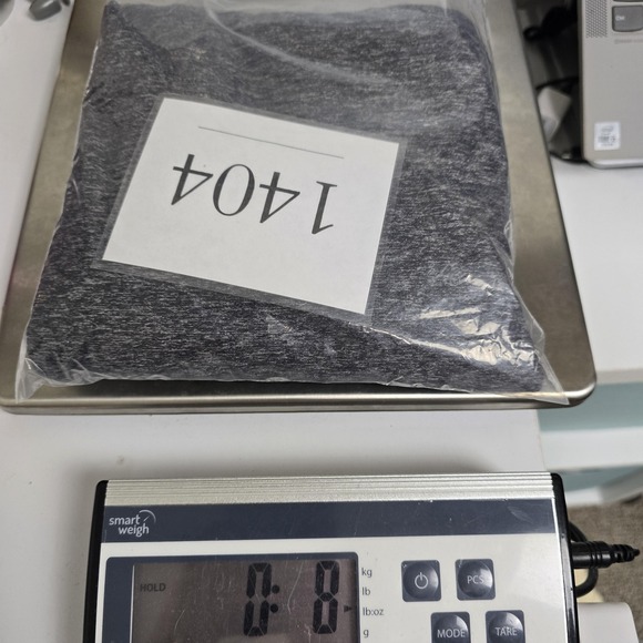 Lululemon‎ Shirt Womens 10 Gray Heather V Neck Long Sleeve Split Hem Yoga Casual - Picture 11 of 11